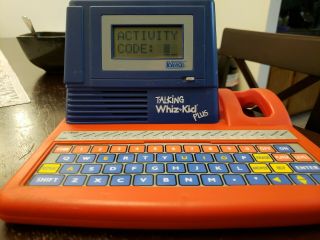 Vintage 1990 Vtech Talking Whiz Kid Plus Educational Toy