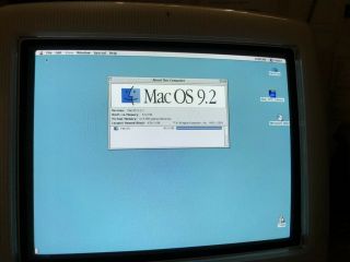 Apple iMac G3 Bondi Computer M5521 OS 9.  2 512MB RAM 6.  33 GB Hard Drive 7