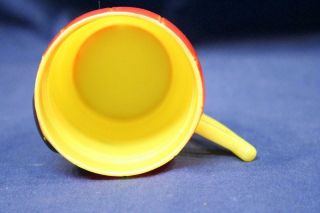Vintage 1969 Pillsbury Kool Aid Lefty Lemon Plastic Children’s Cup - F&F Mold 5