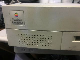 Vintage Apple Macintosh Centris 650 Computer Model M1205 LOOK 3