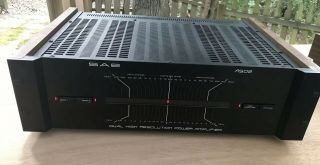 Sae A502 Dual High Resolution Power Amplifier - Wood Sides