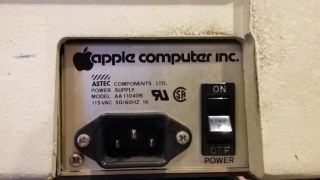 Apple II computer and monitor 3