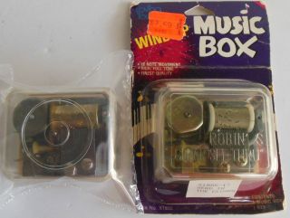 2 Vintage Music Box Movements Send In The Clowns & Everybody Loves Somebody