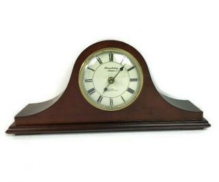 Vintage Strausbourg Manor Quartz Westminster Chime Mantel Clock -