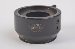 Exc,  Leica Leitz Aperture Coupling Lens Shade Valoo 5cm F3.  5 Elmar,