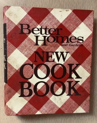 Vintage Better Homes And Gardens - Cookbook 1968,  5 - Ring Binder Hardcover