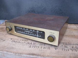 Knight Kn140 Mini - Fi Fm Radio Tube Tuner Mono Vintage