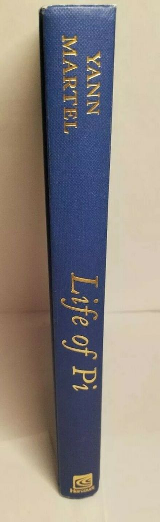 The Life Of Pi By Yann Martel Harcourt 1st Ed / 1st Print Hc 2001 -