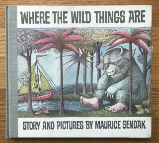 Where The Wild Things Are Story And Pictures By Maurice Sendak Hb 1963 Vintage