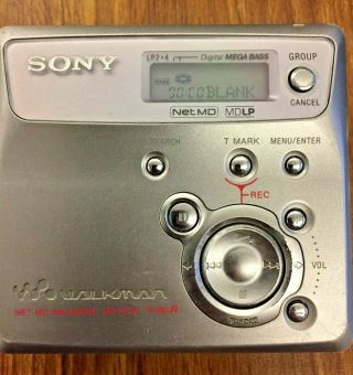 Sony Minidisc Mz - N505.  Great Vintage