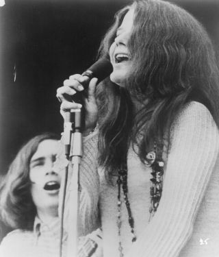 Iconic Janis Joplin Onstage Monterey Pop Festival Movie Vintage 1967 Photograph 2