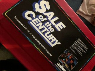 Vintage 1986 Of The Century Quizzard Electronic Game Complete
