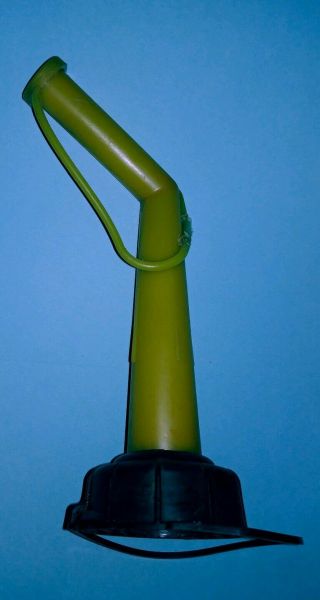 Old Style Chilton Craftsman Gas Can Spout With Connected Cap Plastic - Vintage