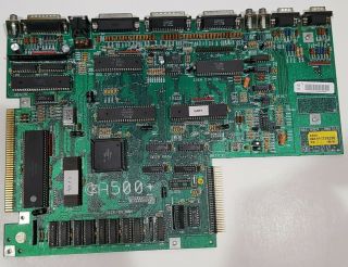 Amiga 500 Plus Pal Motherboard Revision 8a,  As - Is,  Read