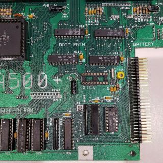Amiga 500 Plus PAL Motherboard Revision 8A,  As - Is,  READ 5
