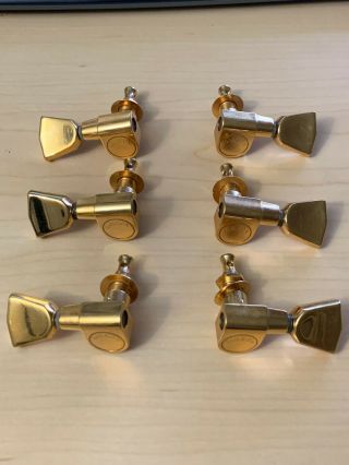 Vintage 70s Gibson Tulip Tuners Gold