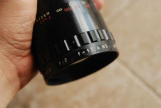 SOM BERTHIOT Pan - Cinor f/1:2 17 - 85mm C - Mount Lens w/ Viewfinder 8