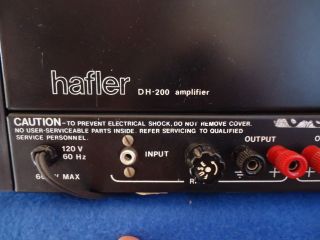 Hafler DH - 200 Power Amplifier,  See The Video 7