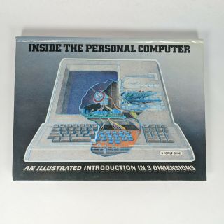 Inside The Personal Computer: An Illustrated Introduction In 3d Pop - Up Guide Vtg