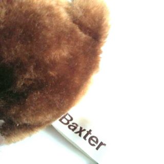 Vintage Russ Berrie Baxter Plush Stuffed Sad Eyed Bashful Bassett Hound Dog 3