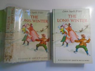 The Long Winter,  Laura Ingalls Wilder,  Garth Williams,  DJ,  1970s Edition 2