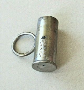 Vintage Shot & Powder Metal Measure Cup For Guns Bridgeport G.  I.  Co.  22