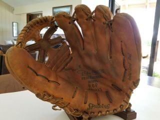 Rockey Colavito Spalding Rcp Professional Model Vintage Baseball Glove