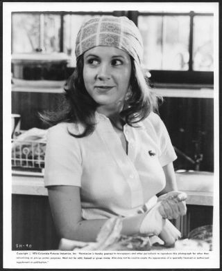 Young Carrie Fisher 1975 Vintage Pre - Star Wars Photograph Shampoo 1st Film Role