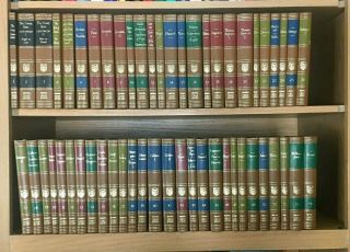 Encyclopedia Britannica Great Books Of The Western World 1952 Complete Set 54