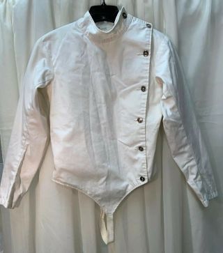 Vintage Santelli Fencing Jacket Size 36 Usa