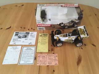 Nikko Stinger Vintage Rc Buggy 1984 Old Stock W/ Box,  Papers,  Etc - Read