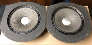 JBL D123 12” X2 Pair,  15” To 12” Factory JBL Baffle Mount In C36 C38 16ohm 10