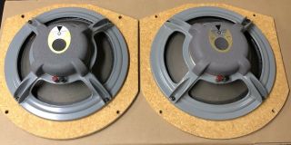 Jbl D123 12” X2 Pair,  15” To 12” Factory Jbl Baffle Mount In C36 C38 16ohm