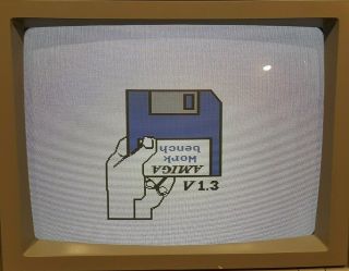 Amiga 500 Computer NTSC rev 6A,  1MB Chip,  8372A Agnus,  Kick 1.  3,  8373R3, 10