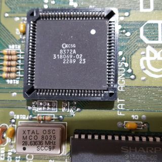 Amiga 500 Computer NTSC rev 6A,  1MB Chip,  8372A Agnus,  Kick 1.  3,  8373R3, 12
