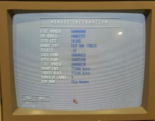 Amiga 500 Computer NTSC rev 6A,  1MB Chip,  8372A Agnus,  Kick 1.  3,  8373R3, 8