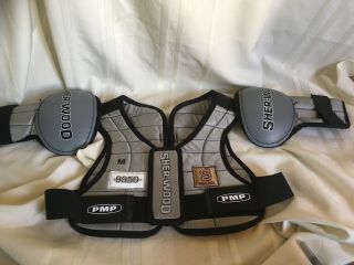 Sher - Wood Vintage 9950 Pmp Chest And Shoulder Protector.  Medium Hockey.