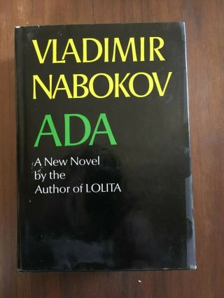 Ada By Vladimir Nabokov,  1969 First Edition Hardcover