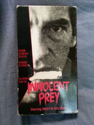Innocent Prey (vhs) Vintage Cult Horror Intermedia Video