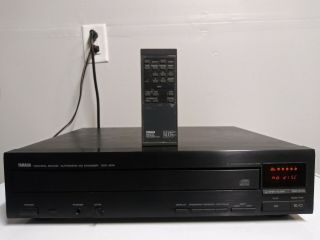 Vintage Yamaha 5disc Carousel Cd Changer Player Cdc - 605 W/ Remote Japan