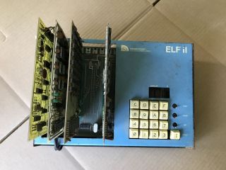 Netronics Elf Ii System Unit,  Keyboard/video Unit,  Manuals,  Spares - 1802 Cpu
