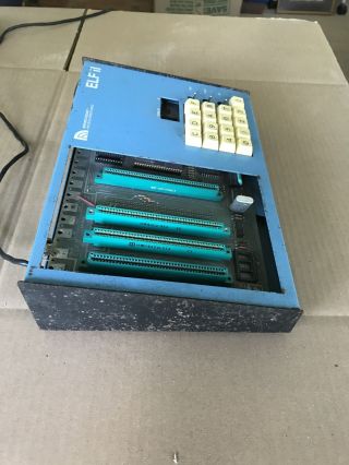 Netronics ELF II System Unit,  Keyboard/Video Unit,  manuals,  spares - 1802 CPU 4