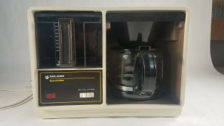 Vintage Black & Decker 10 Cup Spacemaker Coffee Maker 228e Boar Rv 1000 Watt