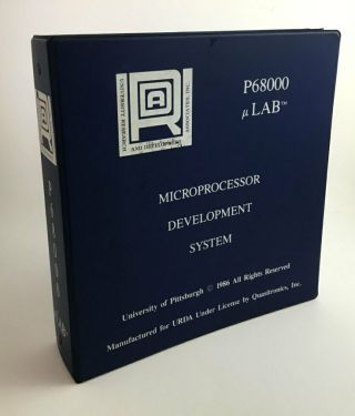 Motorola Quasitronics 68000 Microprocessor Development System Educational Board 2