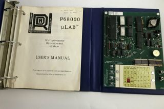 Motorola Quasitronics 68000 Microprocessor Development System Educational Board 3