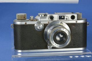 Leica 35mm Rangefinder Camera w 5cm f/3.  5 Elmar Lens DISPLAY COLLECTABLE NR 5