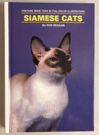 Siamese Cat Book Vintage Book Pet Care Breed History