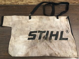 Vintage Stihl Tool Bag Parts Bag 20”x35”