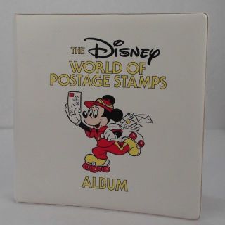 The Disney World Of Postage Album Vintage Htf