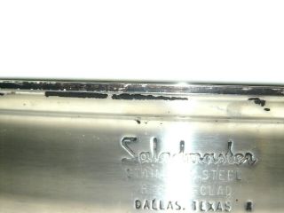 Vintage Saladmaster 18 - 8 Tri Clad Stainless Steel 11 inch Skillet Made in Dallas 7